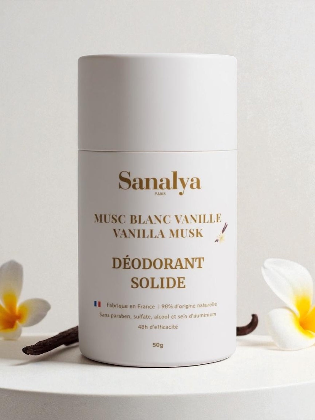 Déodorant Musc Blanc Vanille