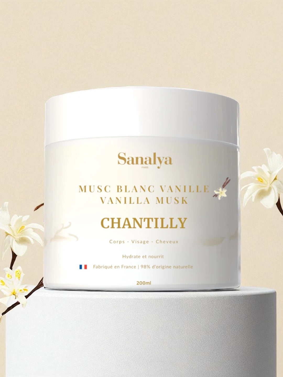 Chantilly Musc Blanc Vanille
